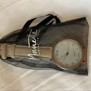 Nanette Rose Gold Watch  